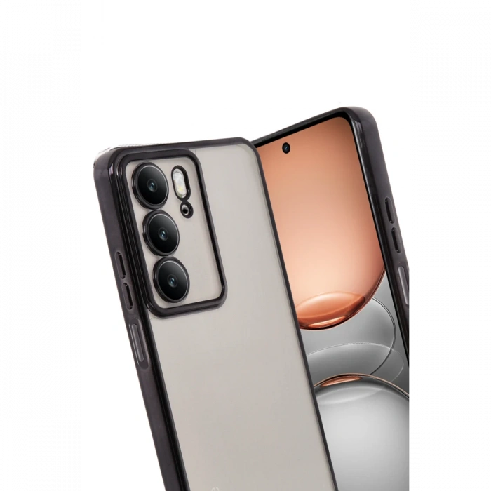 Newface Realme C75 4G Kılıf Razer Lensli Silikon