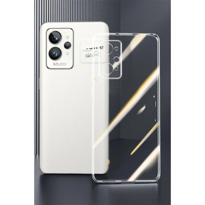 Newface Realme GT2 Pro 5G Kılıf Lüx Şeffaf Silikon