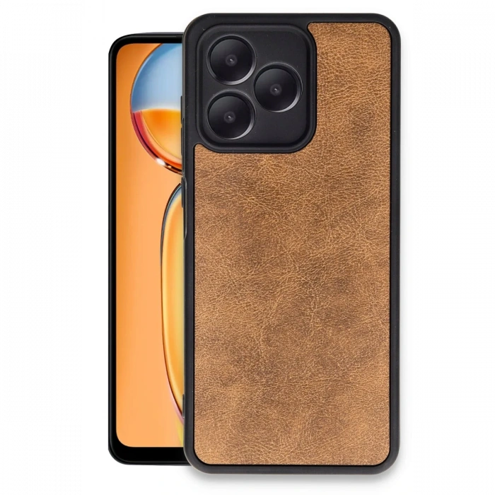 Newface Realme Note 50 4G Kılıf Aras Deri Kapak