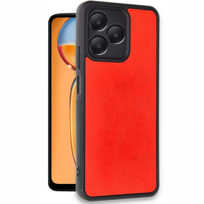 Newface Realme Note 50 4G Kılıf Aras Deri Kapak