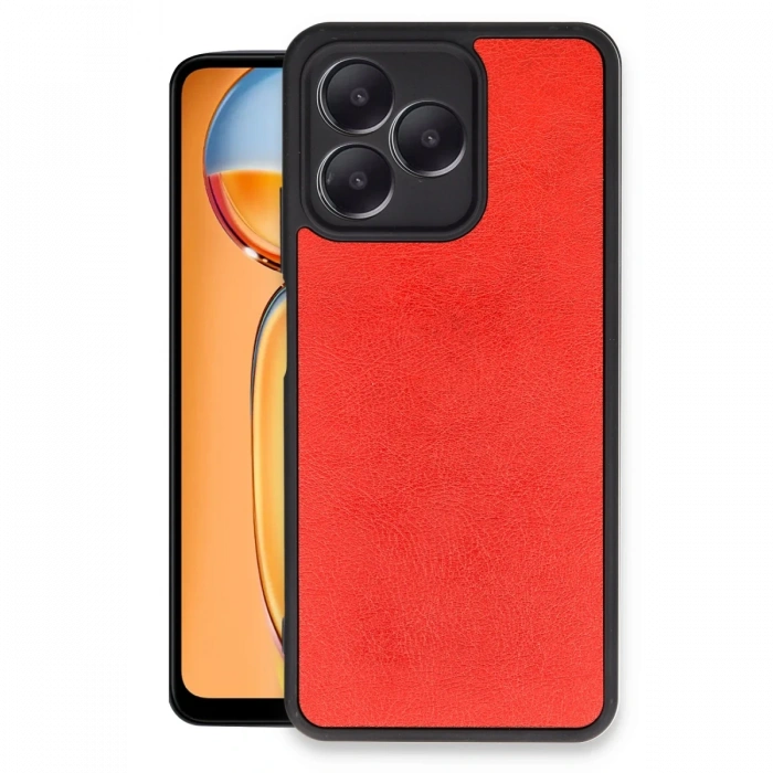 Newface Realme Note 50 4G Kılıf Aras Deri Kapak