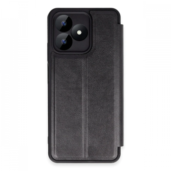 Newface Realme Note 50 4G Kılıf Flip Cover - Siyah