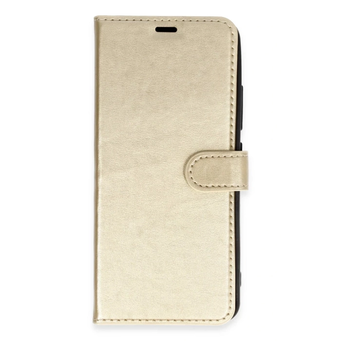 Newface Reeder P13 Blue Max 2022 128GB Kılıf Trend S Plus Kapaklı Kılıf - Gold