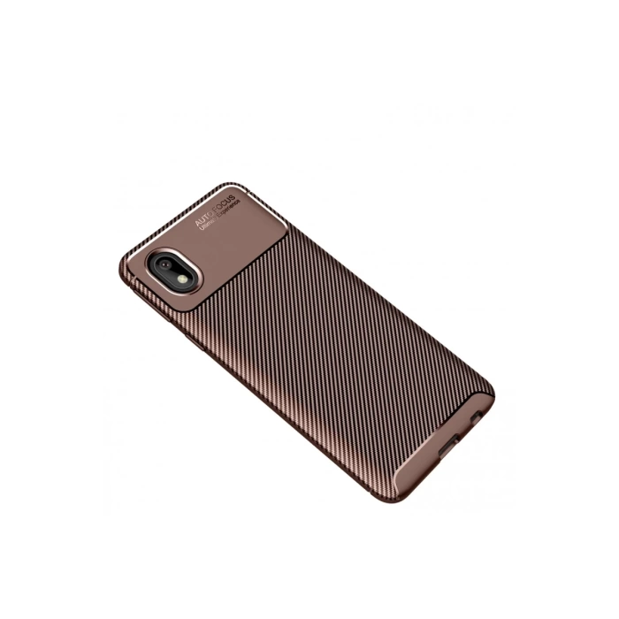 Newface Samsung Galaxy A01 Core Kılıf Auto Focus Karbon Kapak