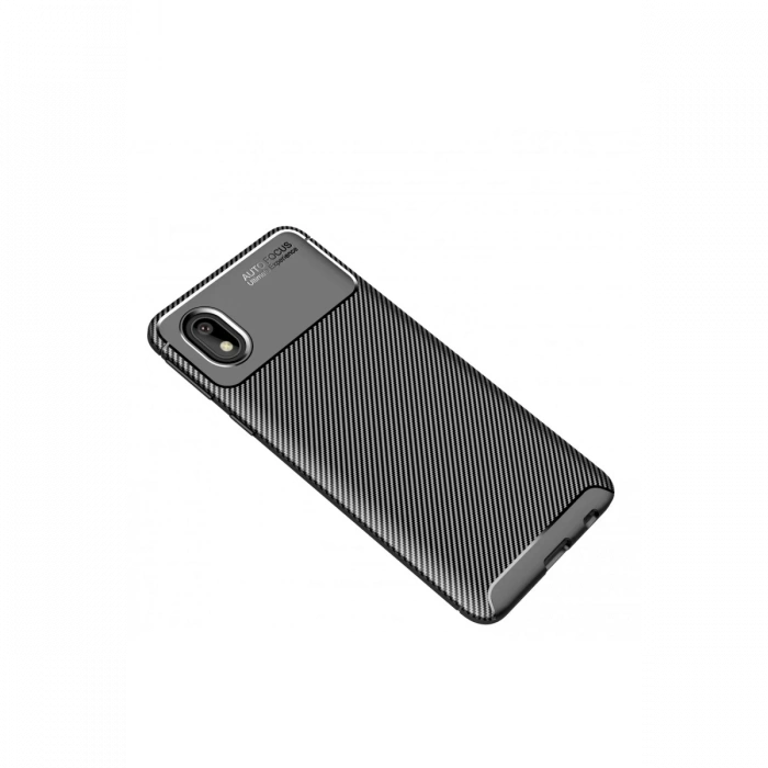 Newface Samsung Galaxy A01 Core Kılıf Auto Focus Karbon Kapak