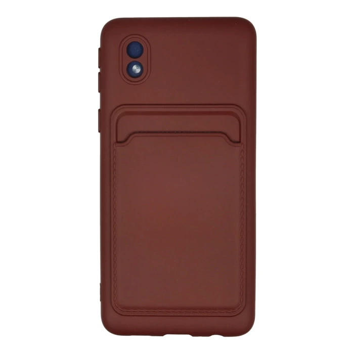 Newface Samsung Galaxy A01 Core Kılıf Kelvin Kartvizitli Silikon