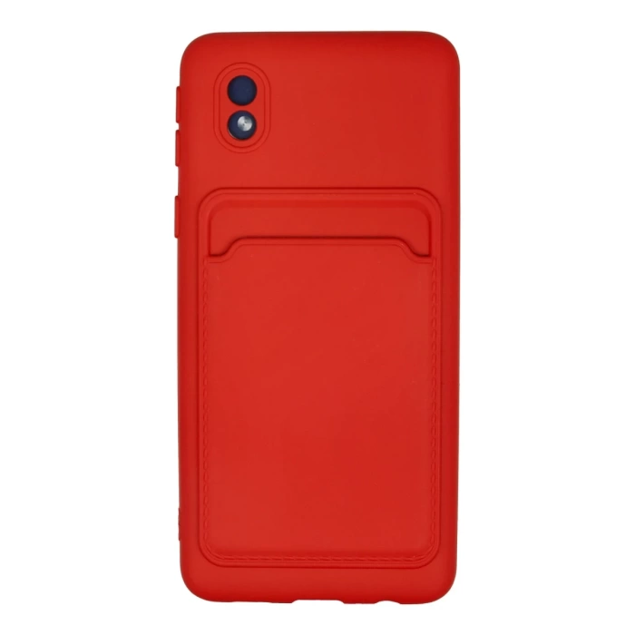 Newface Samsung Galaxy A01 Core Kılıf Kelvin Kartvizitli Silikon