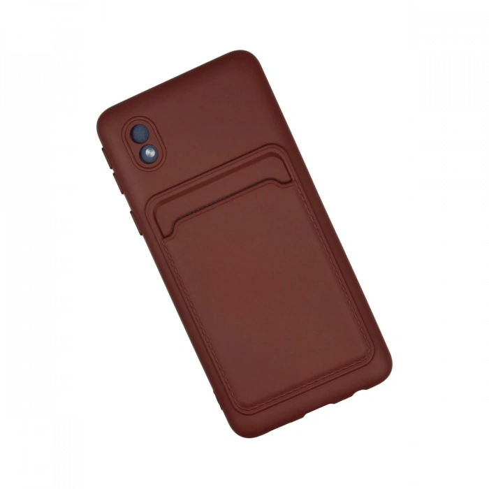 Newface Samsung Galaxy A01 Core Kılıf Kelvin Kartvizitli Silikon