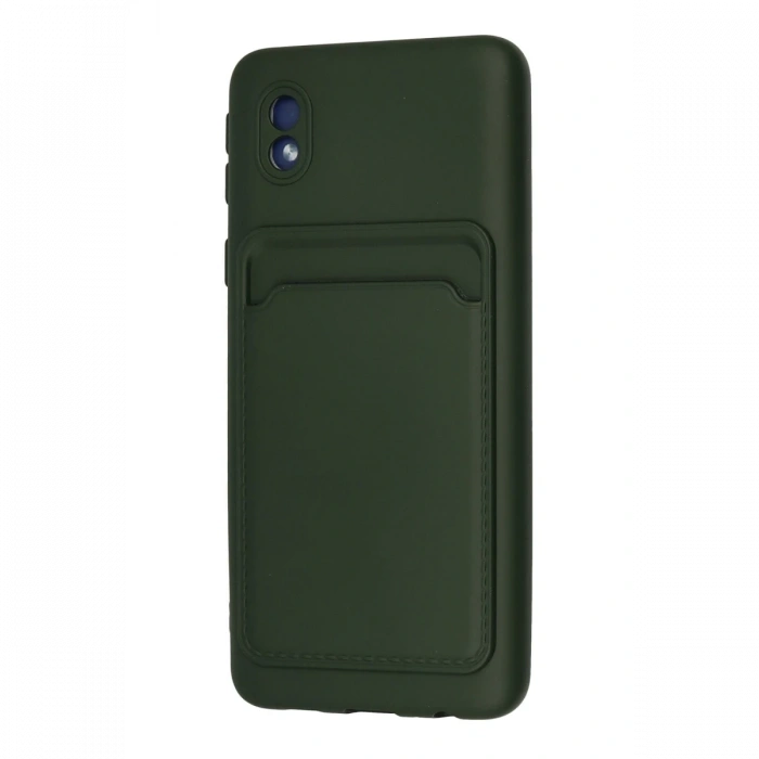 Newface Samsung Galaxy A01 Core Kılıf Kelvin Kartvizitli Silikon