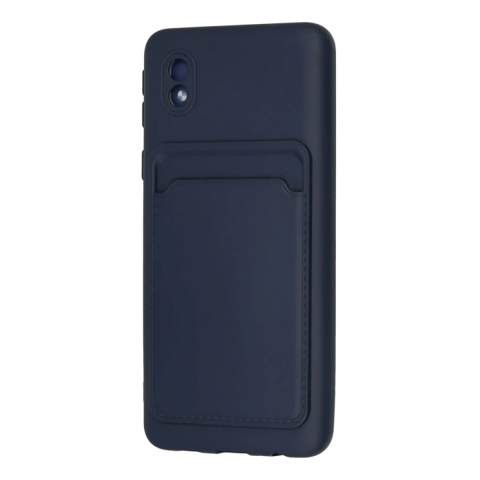 Newface Samsung Galaxy A01 Core Kılıf Kelvin Kartvizitli Silikon
