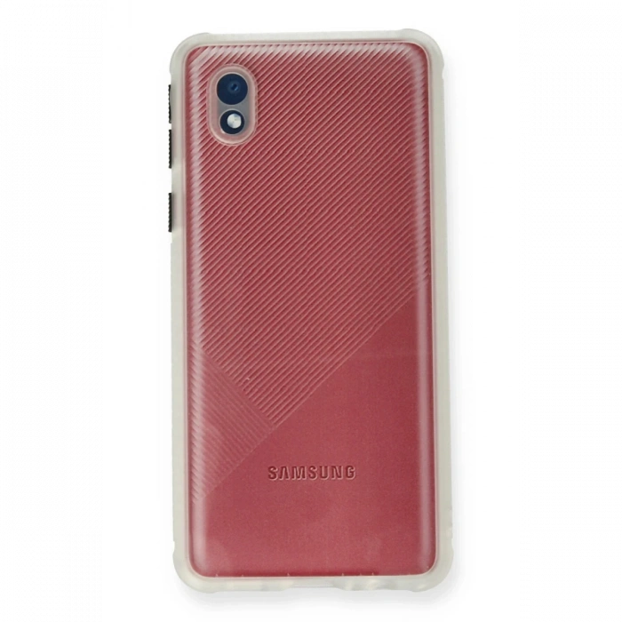 Newface Samsung Galaxy A01 Core Kılıf Miami Şeffaf Silikon
