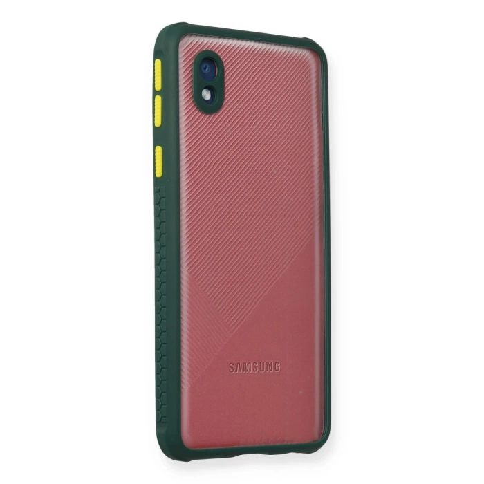 Newface Samsung Galaxy A01 Core Kılıf Miami Şeffaf Silikon