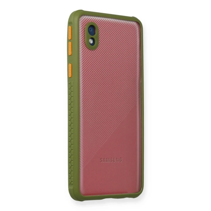 Newface Samsung Galaxy A01 Core Kılıf Miami Şeffaf Silikon