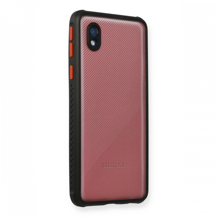 Newface Samsung Galaxy A01 Core Kılıf Miami Şeffaf Silikon