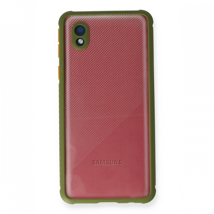 Newface Samsung Galaxy A01 Core Kılıf Miami Şeffaf Silikon