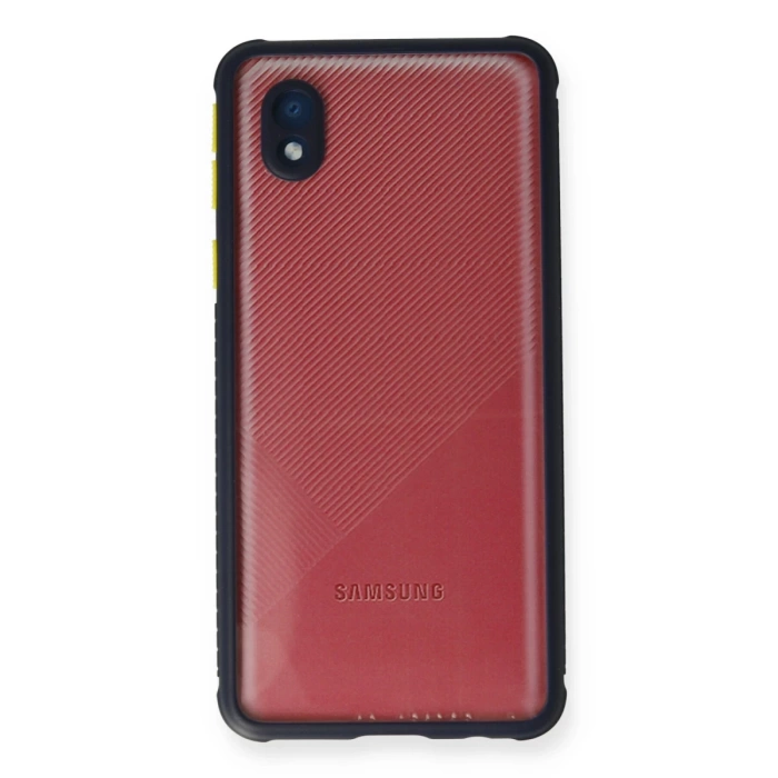 Newface Samsung Galaxy A01 Core Kılıf Miami Şeffaf Silikon