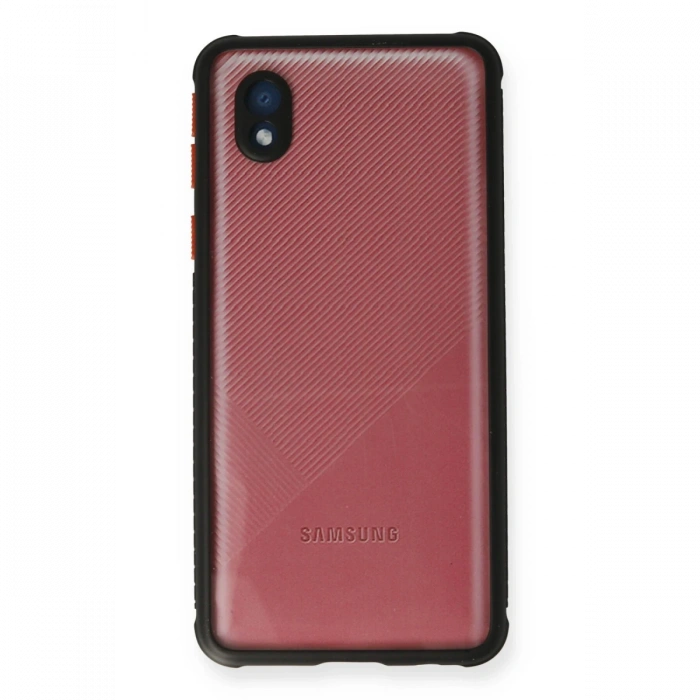 Newface Samsung Galaxy A01 Core Kılıf Miami Şeffaf Silikon