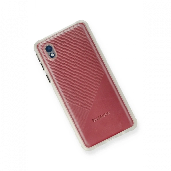 Newface Samsung Galaxy A01 Core Kılıf Miami Şeffaf Silikon