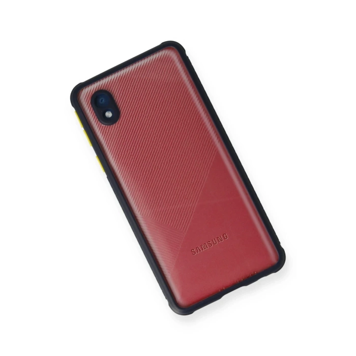Newface Samsung Galaxy A01 Core Kılıf Miami Şeffaf Silikon