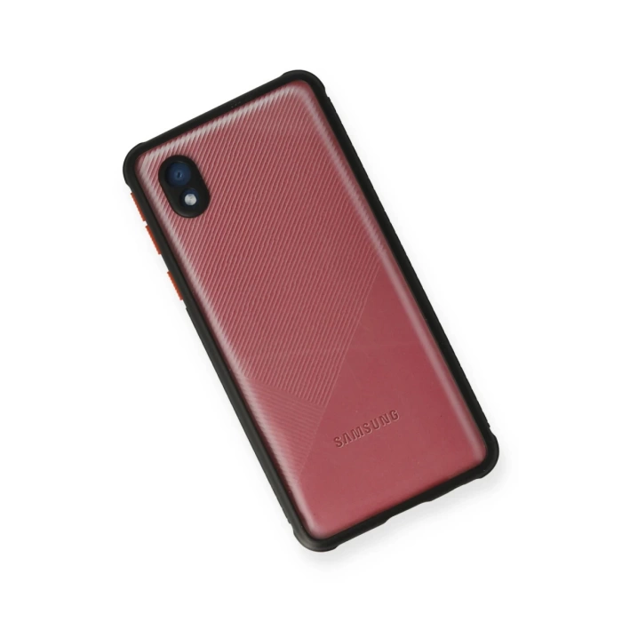 Newface Samsung Galaxy A01 Core Kılıf Miami Şeffaf Silikon
