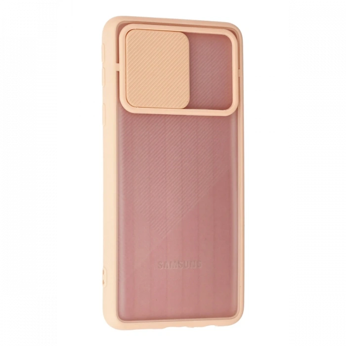 Newface Samsung Galaxy A01 Core Kılıf Palm Buzlu Kamera Sürgülü Silikon