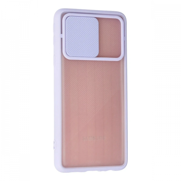 Newface Samsung Galaxy A01 Core Kılıf Palm Buzlu Kamera Sürgülü Silikon