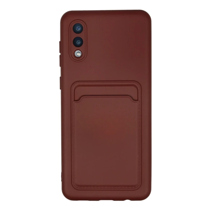 Newface Samsung Galaxy A02 Kılıf Kelvin Kartvizitli Silikon