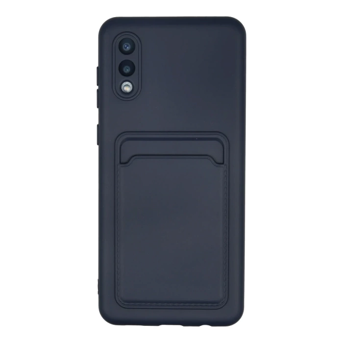 Newface Samsung Galaxy A02 Kılıf Kelvin Kartvizitli Silikon
