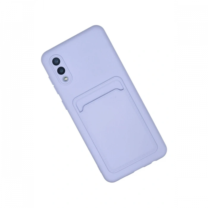 Newface Samsung Galaxy A02 Kılıf Kelvin Kartvizitli Silikon