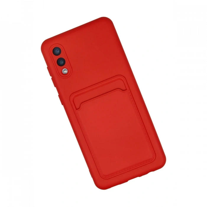 Newface Samsung Galaxy A02 Kılıf Kelvin Kartvizitli Silikon