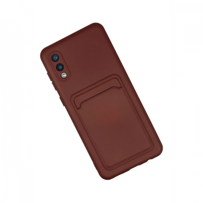 Newface Samsung Galaxy A02 Kılıf Kelvin Kartvizitli Silikon