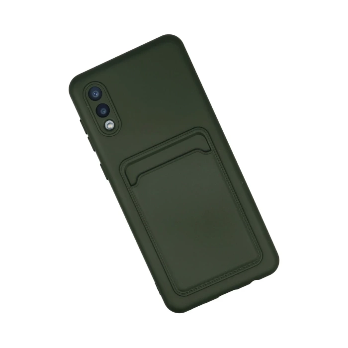 Newface Samsung Galaxy A02 Kılıf Kelvin Kartvizitli Silikon