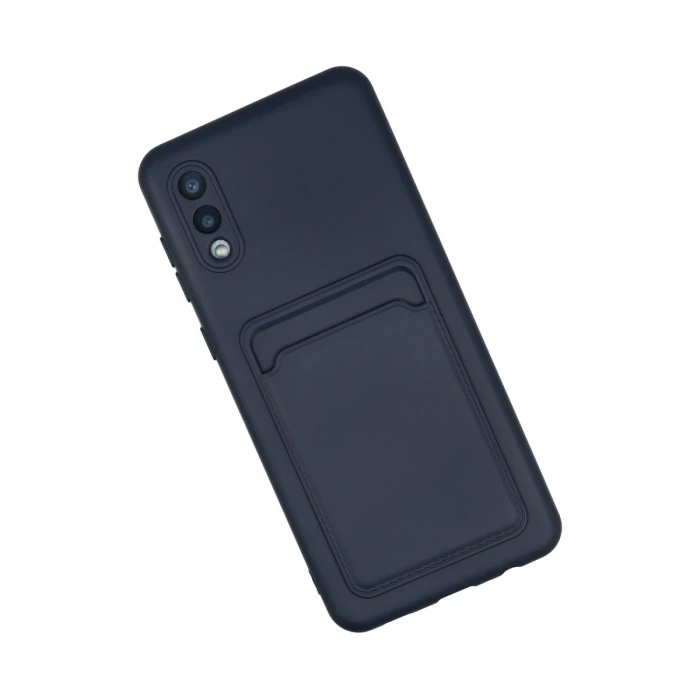 Newface Samsung Galaxy A02 Kılıf Kelvin Kartvizitli Silikon