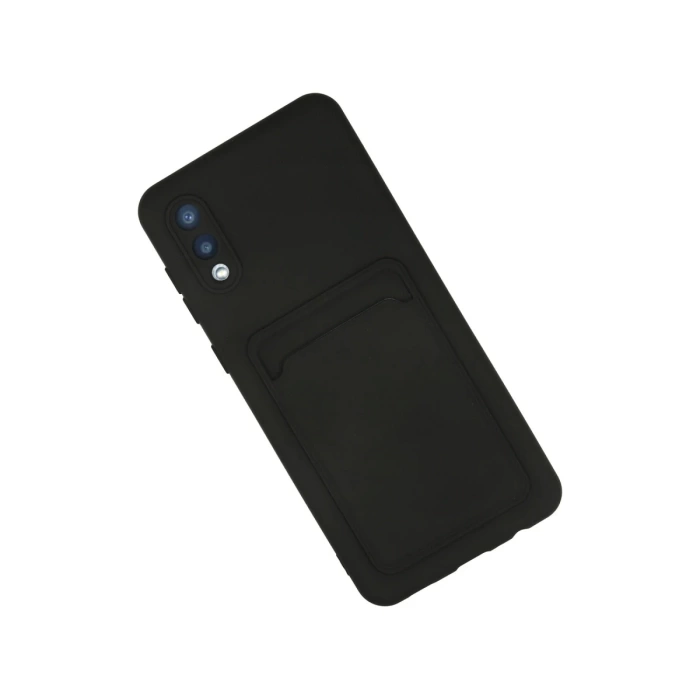 Newface Samsung Galaxy A02 Kılıf Kelvin Kartvizitli Silikon