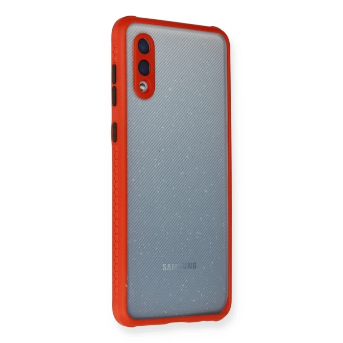 Newface Samsung Galaxy A02 Kılıf Miami Şeffaf Silikon