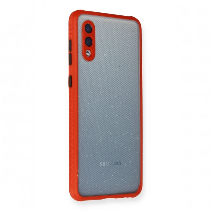 Newface Samsung Galaxy A02 Kılıf Miami Şeffaf Silikon