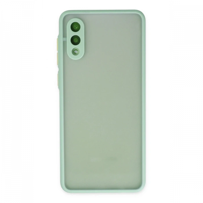 Newface Samsung Galaxy A02 Kılıf Montreal Silikon Kapak - Turkuaz
