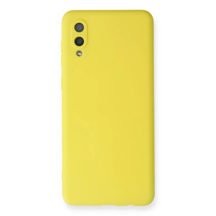 Newface Samsung Galaxy A02 Kılıf Nano içi Kadife Silikon