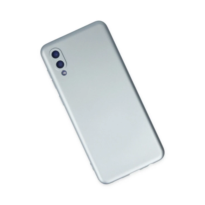 Newface Samsung Galaxy A02 Kılıf Nano içi Kadife Silikon - Sky Blue