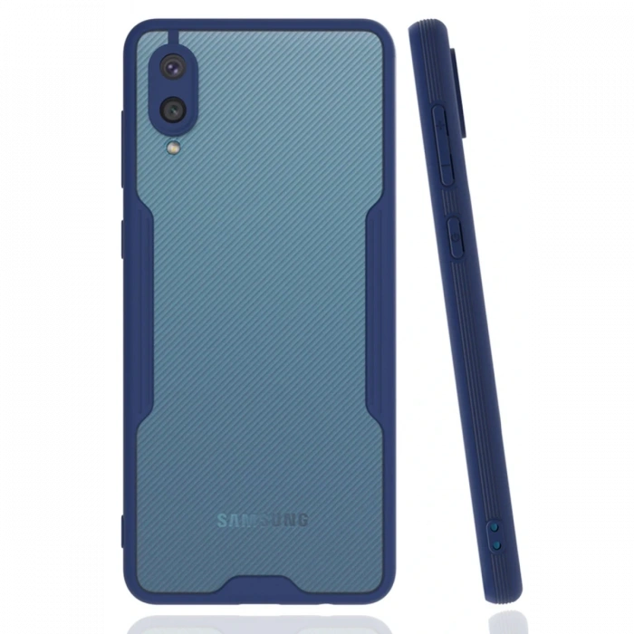 Newface Samsung Galaxy A02 Kılıf Platin Silikon