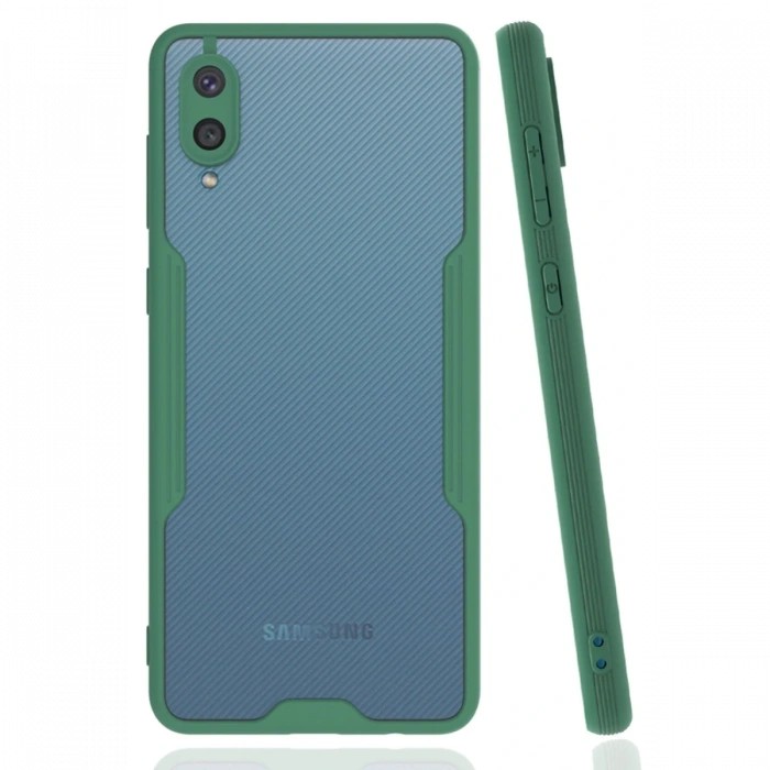 Newface Samsung Galaxy A02 Kılıf Platin Silikon