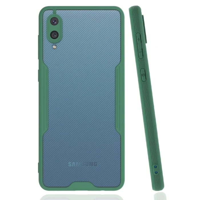 Newface Samsung Galaxy A02 Kılıf Platin Silikon