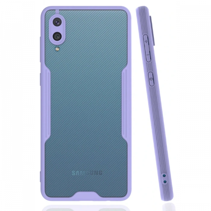 Newface Samsung Galaxy A02 Kılıf Platin Silikon