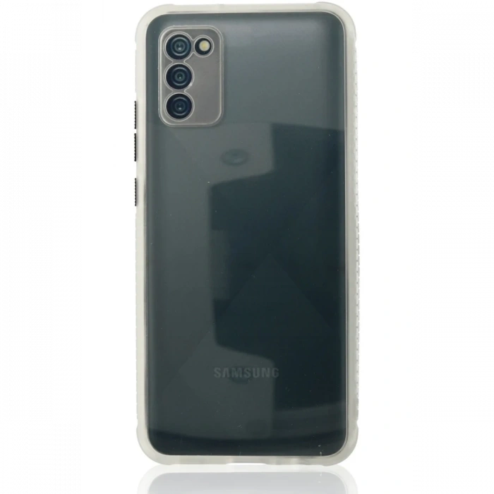 Newface Samsung Galaxy A02S Kılıf Miami Şeffaf Silikon - Şeffaf