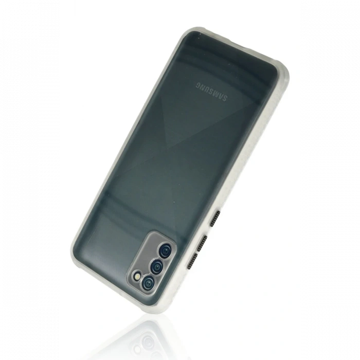 Newface Samsung Galaxy A02S Kılıf Miami Şeffaf Silikon - Şeffaf