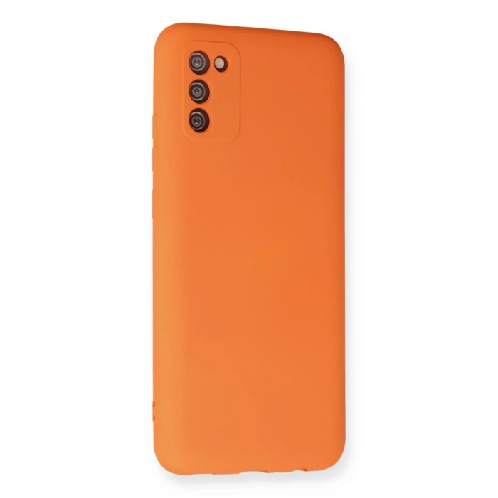 Newface Samsung Galaxy A02S Kılıf Nano içi Kadife Silikon