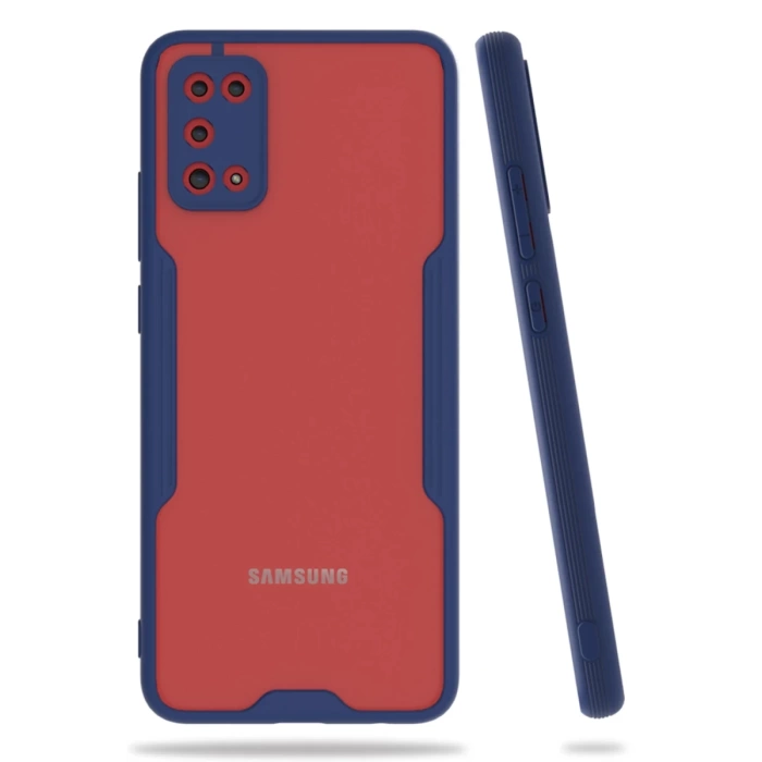 Newface Samsung Galaxy A02S Kılıf Platin Silikon