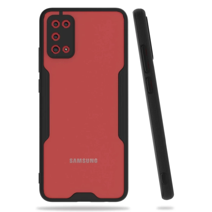 Newface Samsung Galaxy A02S Kılıf Platin Silikon