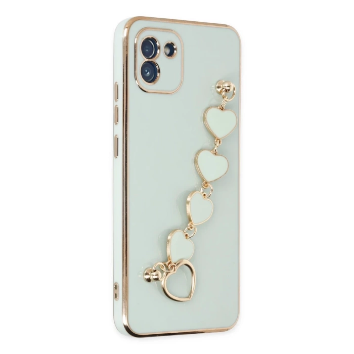 Newface Samsung Galaxy A03 Kılıf Esila Silikon