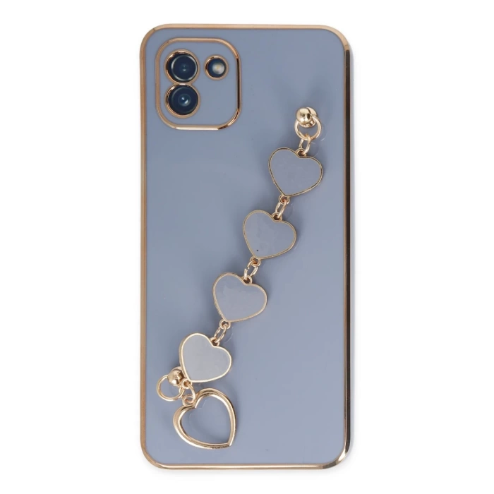Newface Samsung Galaxy A03 Kılıf Esila Silikon